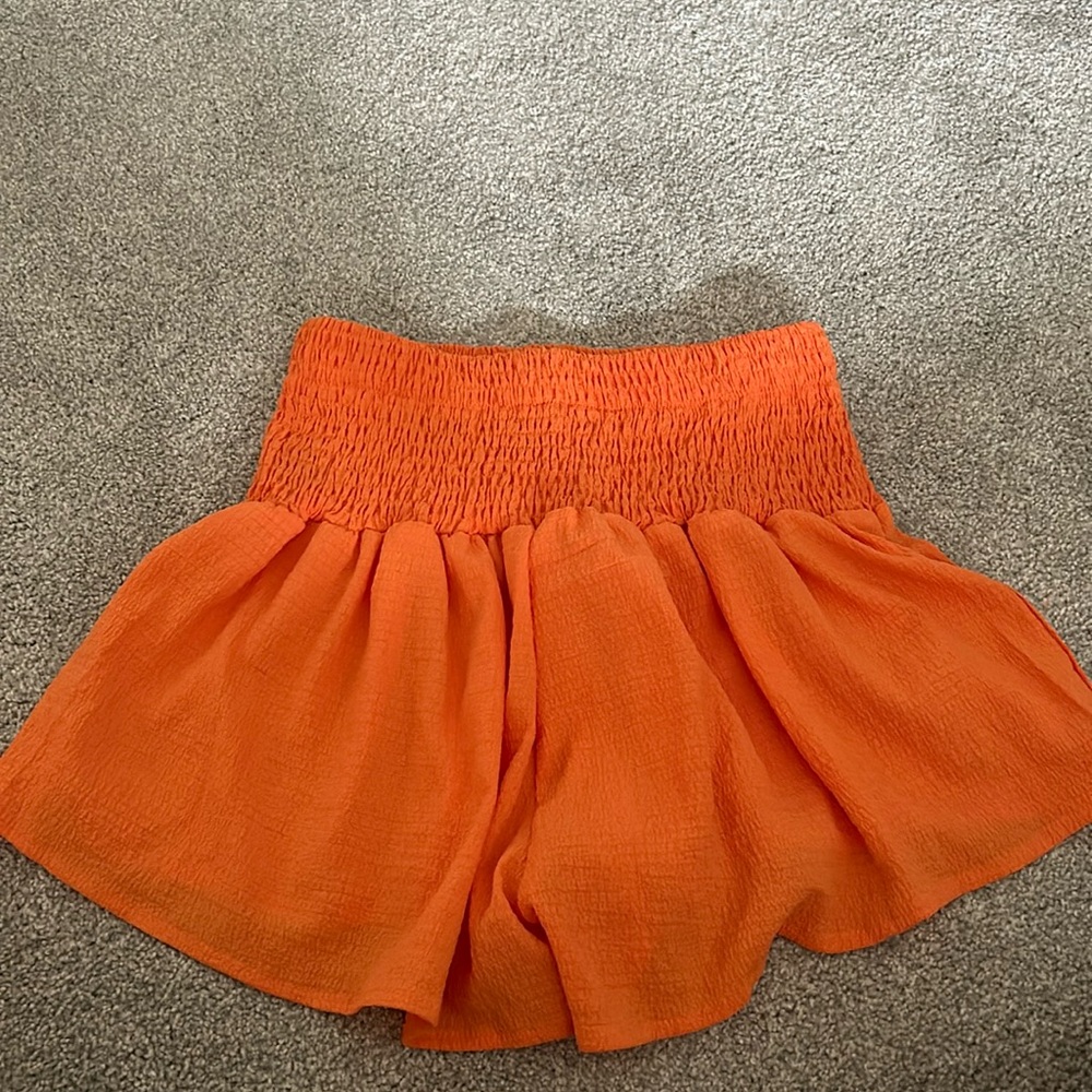 Orange SHEIN shorts